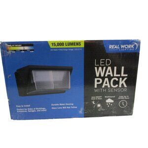 LED Wall Pack Light 150W with sensor Commercial Wall Pack LED 15,000 Watts